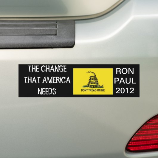 Ron Paul Autoaufkleber (Auf Auto)