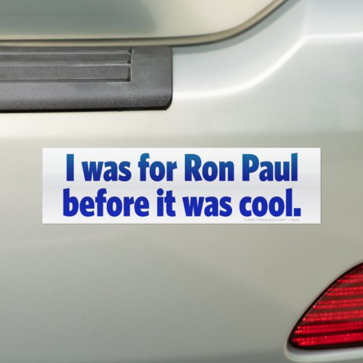 Ron Paul Autoaufkleber (Auf Auto)