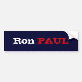 Ron Paul Autoaufkleber