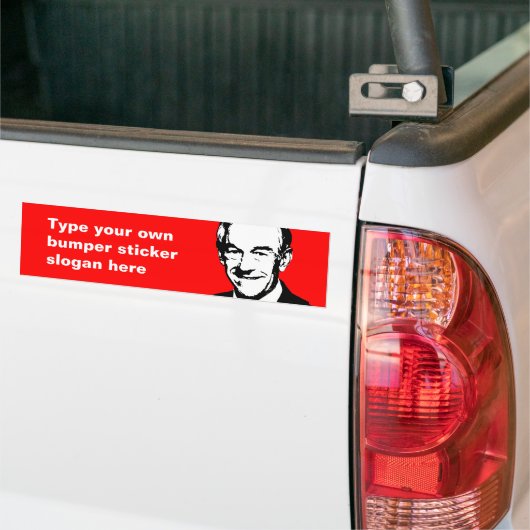 Ron Paul Autoaufkleber (Auf Lkw)