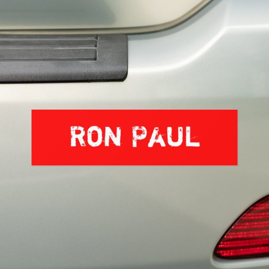 Ron Paul Autoaufkleber (Auf Auto)
