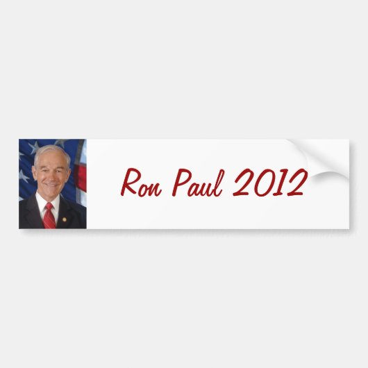 Ron Paul Autoaufkleber (Vorne)
