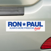 Ron Paul Autoaufkleber (Auf Auto)