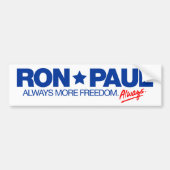 Ron Paul Autoaufkleber (Vorne)