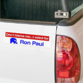 Ron Paul Autoaufkleber (Auf Lkw)