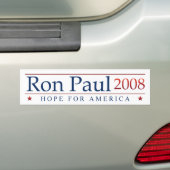 Ron Paul Autoaufkleber 2008 (Auf Auto)