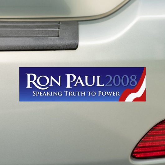 Ron Paul Autoaufkleber 2008 (Auf Auto)