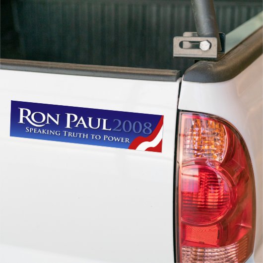 Ron Paul Autoaufkleber 2008 (Auf Lkw)