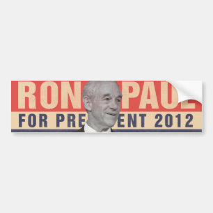 Ron Paul Autoaufkleber 2012
