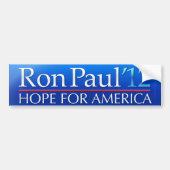 Ron Paul Autoaufkleber 2012 (Vorne)