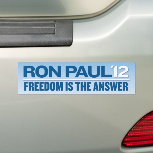 Ron Paul Autoaufkleber 2012 (Auf Auto)