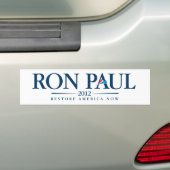 Ron Paul Autoaufkleber 2012 (Auf Auto)