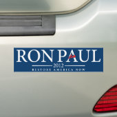 Ron Paul Autoaufkleber 2012 (Auf Auto)