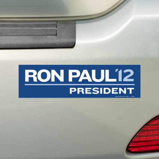 Ron Paul Autoaufkleber 2012 (Auf Auto)