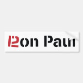 Ron Paul Autoaufkleber 2012 (Vorne)