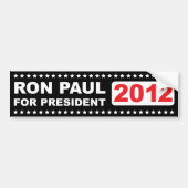 Ron Paul Autoaufkleber 2012 (Vorne)