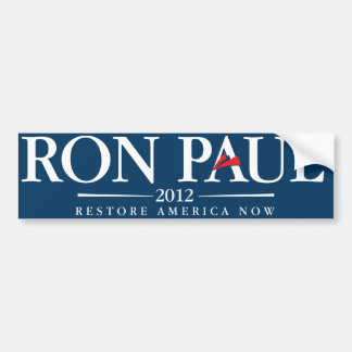 Ron Paul Autoaufkleber 2012