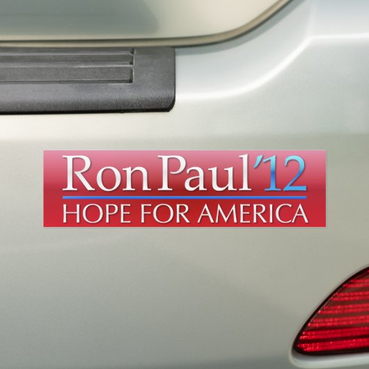 Ron Paul Autoaufkleber 2012 (Auf Auto)