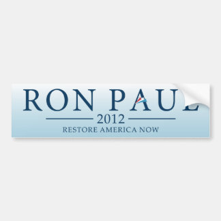 Ron Paul Autoaufkleber 2012