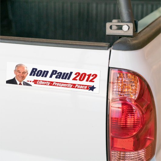 Ron Paul Autoaufkleber 2012 (Auf Lkw)