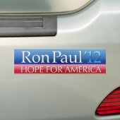 Ron Paul Autoaufkleber 2012 (Auf Auto)