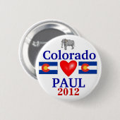 Ron Paul Colorado 2012 Button (Vorne & Hinten)
