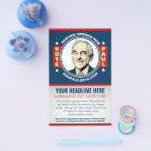 Ron Paul Customizable Flyer (Einzeln)