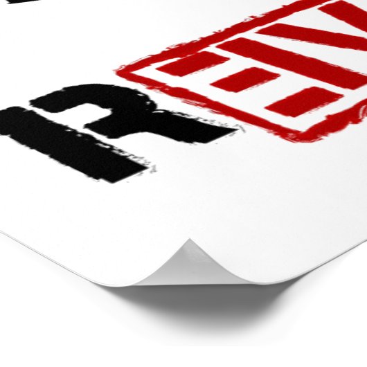 Ron Paul Customizable Poster (Ecke)