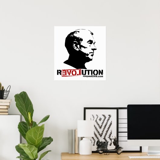 Ron Paul Customizable Poster (Heimbüro)