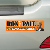 Ron Paul - das unbestechliche! Autoaufkleber (Auf Auto)