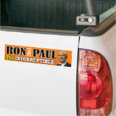 Ron Paul - das unbestechliche! Autoaufkleber (Auf Lkw)