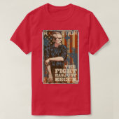 Ron Paul der Kampf hat gerade begonnen T-Shirt (Design vorne)