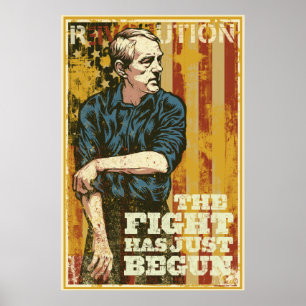 Ron Paul der Kampf hat gerade Plakat angefangen