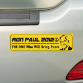 Ron Paul: Die Person, die Frieden holt Autoaufkleber (Auf Auto)