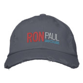 Ron Paul Embroibestickte Cap Bestickte Kappe (Vorderseite)