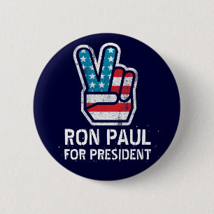 Ron Paul Friedensbutton Button