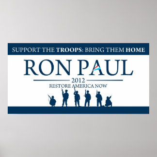 Ron Paul für das Wahlkampfposter des Präsidenten 2 Poster