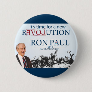 Ron Paul für den Präsidenten Button