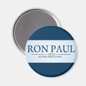 Ron Paul für den Präsidenten Magnet (Vorderseite/Rückseite)