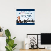 Ron Paul für den Präsidenten Poster (Heimbüro)