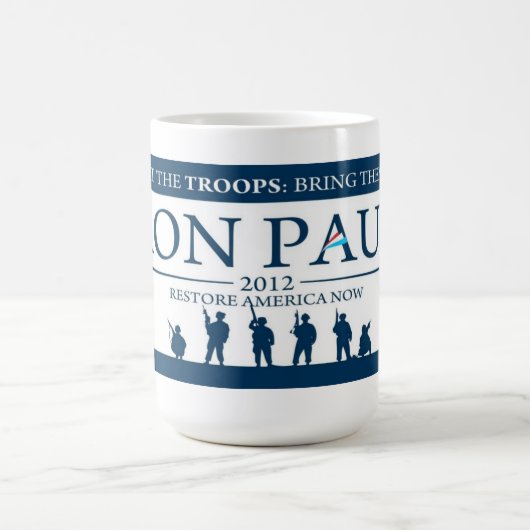 Ron Paul für Kaffeetasse Präsidenten-2012 Kampagne (Mittel)