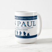 Ron Paul für Kaffeetasse Präsidenten-2012 Kampagne (VorderseiteRechts)