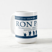 Ron Paul für Kaffeetasse Präsidenten-2012 Kampagne (Vorderseite Links)