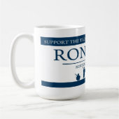 Ron Paul für Kaffeetasse Präsidenten-2012 Kampagne (Links)