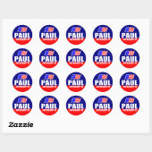 Ron Paul für Präsident 08 Stickers (Blatt)