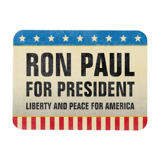 Ron Paul für Präsident Magnet (Horizontal)