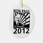 Ron Paul für Präsidenten 2012 Keramik Ornament (Rechts)