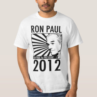 Ron Paul für Präsidenten 2012 mit Zitat T-Shirt