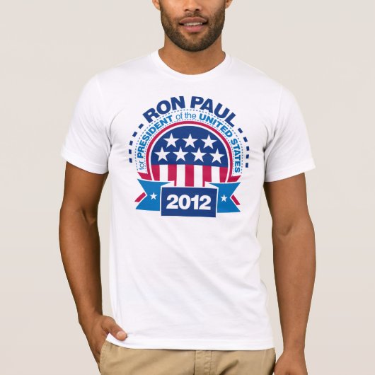 Ron Paul für Präsidenten 2012 T-Shirt (Vorderseite)