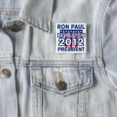 Ron Paul für Präsidenten 2012 T-Shirts Button (Beispiel)